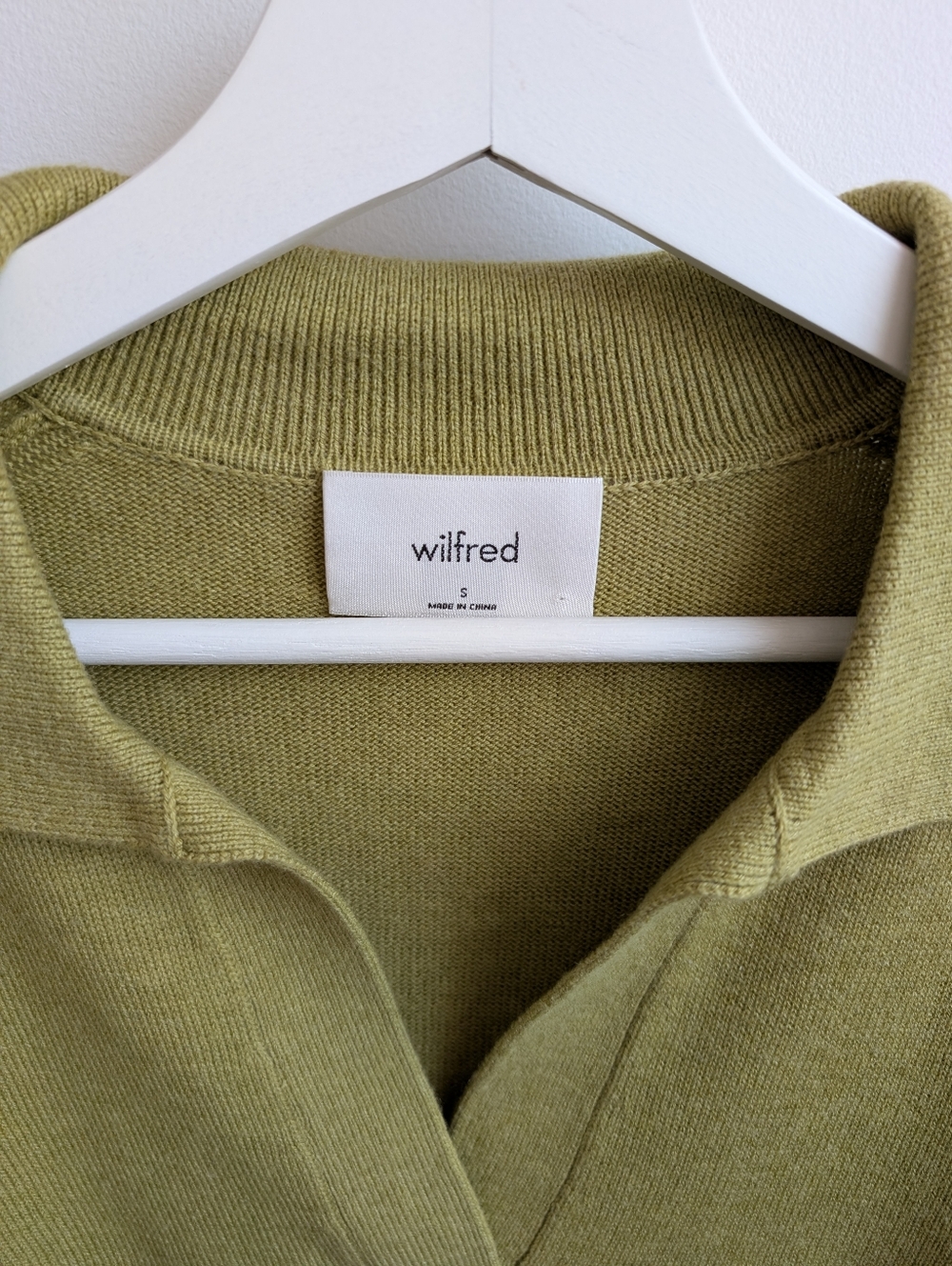 Aritzia Wilfred Clara Merino Wool & Cotton Sweater - Picture 4 of 6